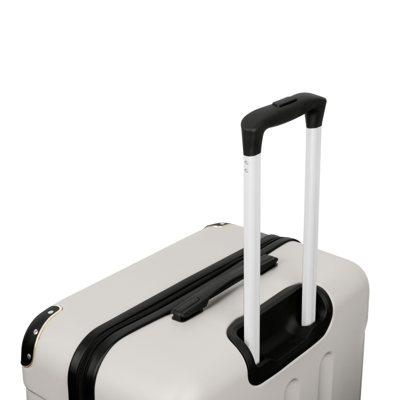 Sada kufrů 3 ks krémová