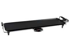 Parrilla eléctrica de mesa tipo teppanyaki de 2000 W y 70 cm