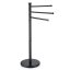 Držák na ručníky Swing lakovaná nerez, černý 85,5 x 28,5
