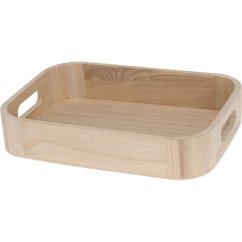 Dřevěný podnos servírovací sada 3 ks Dřevěný podnos servírovací sada 3 ks