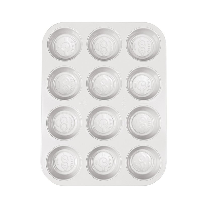 Forma na muffiny s titánovým povrchom, 12 ks, kolekcia MIMONI