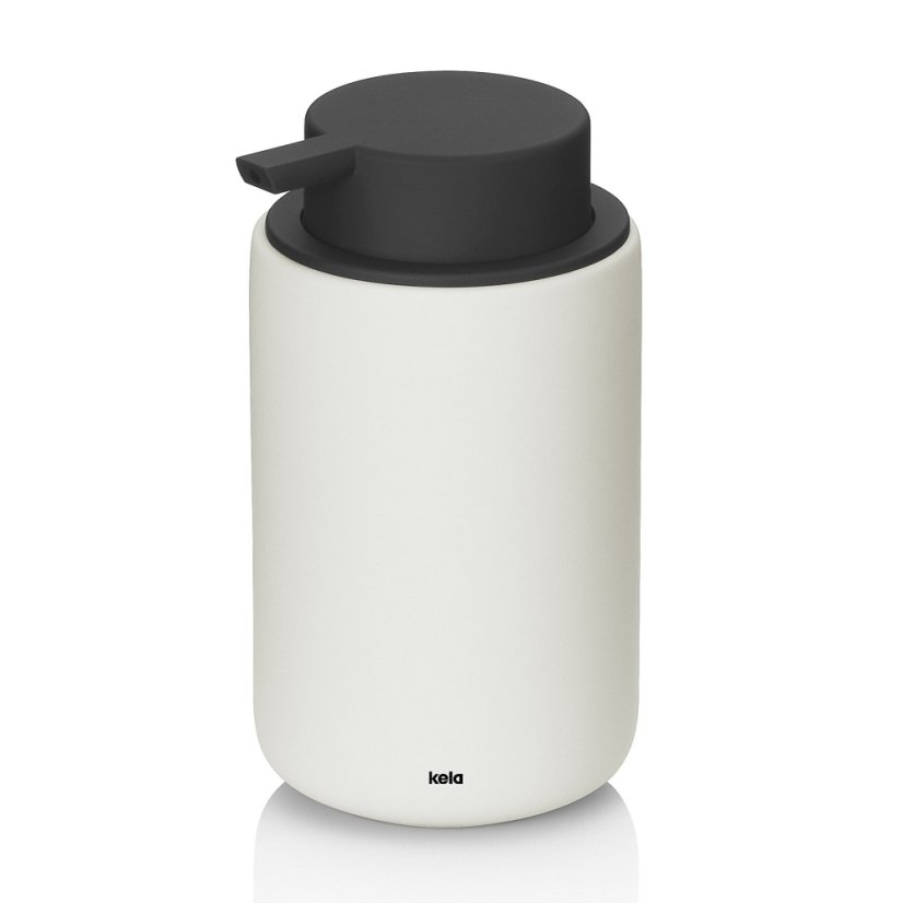 Dávkovač mýdla Sana keramika bílá 14,5 x 9 cm 300 ml