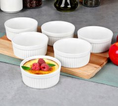 Creme brulée upiecť suflé cesto 6 ks nakrájané na 12 x 5 cm