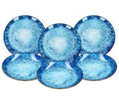 Jedálenská sada tanierov 6 ks porcelán 27 cm OCEAN
