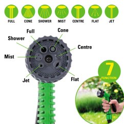 Furtun de gradina contractabil 7 functii 20 m