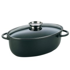 Pekáč s arómou pokrievkou oválny 45 cm KERROS Pekáč s arómou pokrievkou oválny 45 cm KERROS