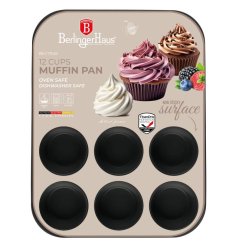 Forma na muffiny s nepriľnavým povrchom 12 ks Leonardo Collection