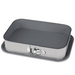 Forma na dort hranatá s titanovým povrchem 39x27 cm Aspen Collection