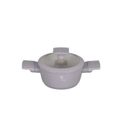 Kastrol s titanovým povrchem a poklicí pro děti 14 cm Taupe Collection