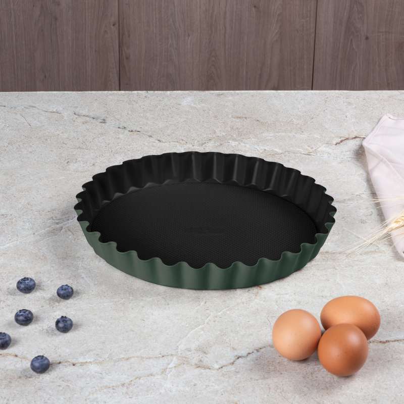 Forma na tortu s titánovým povrchom, Matte Green Collection