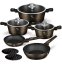 Colectia Primal Gloss Set de vesela din 13 piese acoperit cu titan