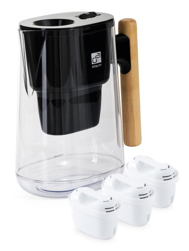 Filtrační konvice G21 2,5 L černá 