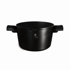 Kastról s pokrievkou a titánovým povrchom a vekom 24 cm Matte Black Collection