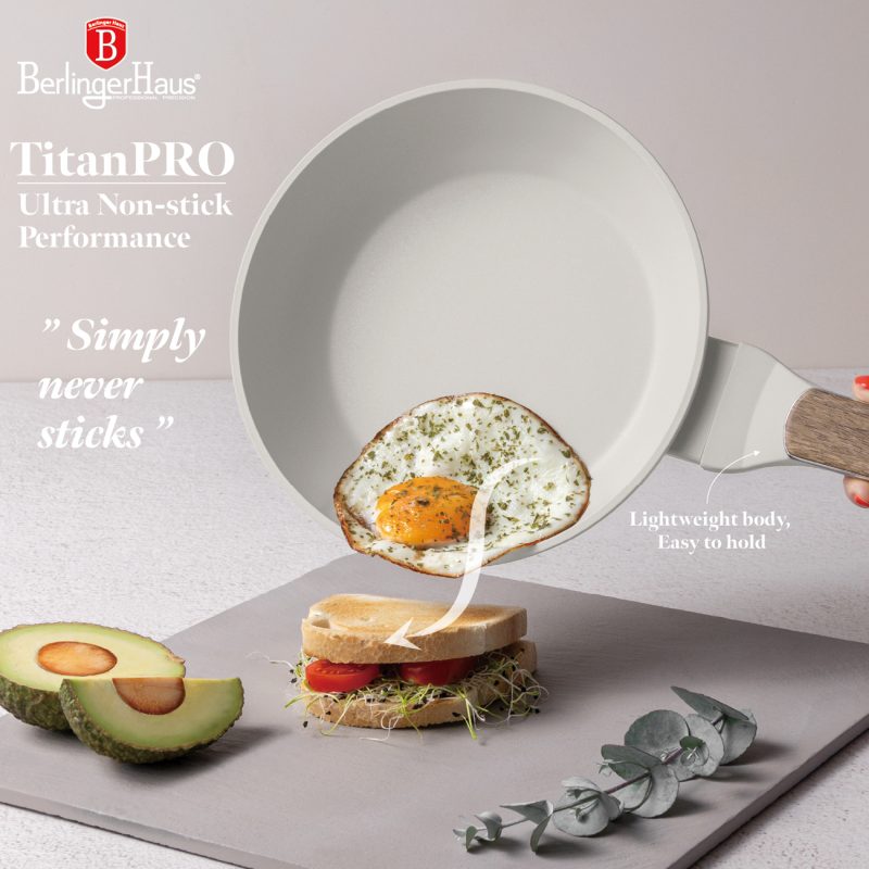 Sada pánví s titanovým povrchem 3 ks Sahara Nordic Collection