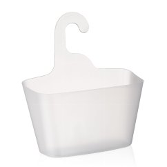 Závěsný košík Mandy PP plast průhledný