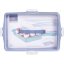 Plastový servírovací tác s víkem 44 x 31 cm zelená