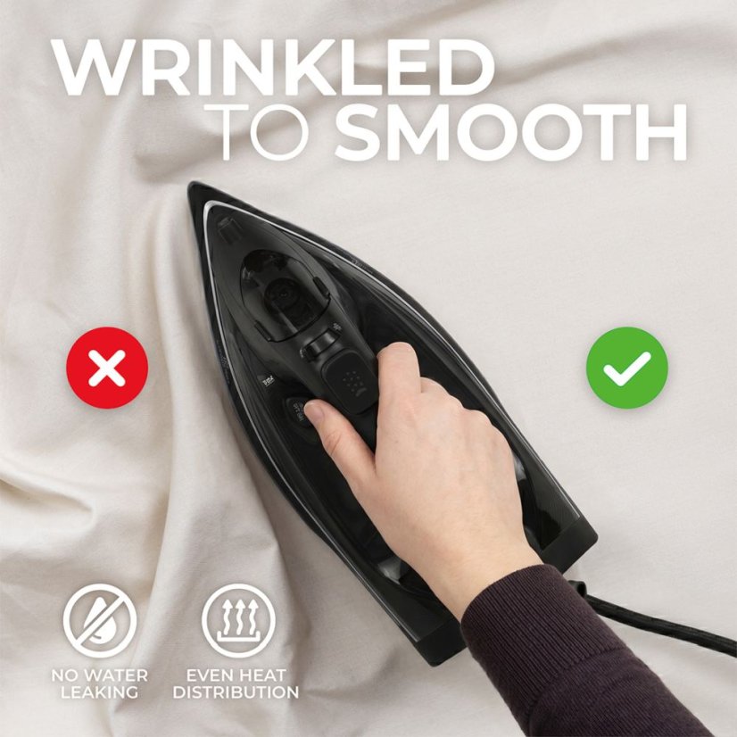 Parová žehlička 2200 W z kolekcie Matte Black