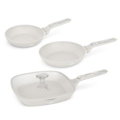 Sada pánví s titanovým povrchem 3 ks Sahara Marble Collection