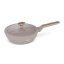 Pánev hluboká  s poklicí 24 cm Taupe Nordic Collection