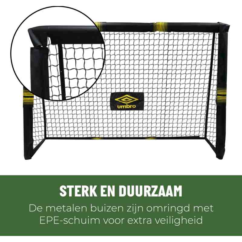 Futbalová bránka UMBRO 180x120x60cm