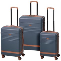 Sada cestovných kufrov 3 ks čierna