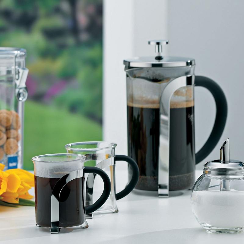 Kanvička na čaj a kávu VENECIA nerez French Press 600 ml