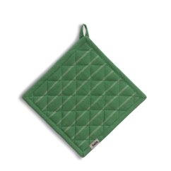 Chňapka kuchyňská Cora 100% bavlna zelená 20x20cm