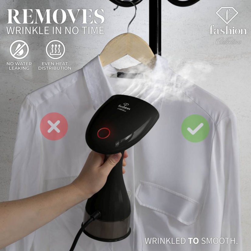 Garment Steamer Collection Negru-rosegold