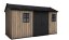 Casă de grădină Keter Apex 7,5 x 13 Ashwood, cu podea