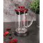 Konvička na čaj a kávu French Press 350 ml Burgundy Metallic Line Konvička na čaj a kávu French Press 350 ml Burgundy Metallic Line