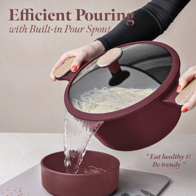 Sada nádobí s titanovým povrchem 15 ks Leonardo Nordic Collection