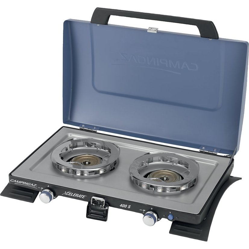 400-S STOVE - dvouplotýnkový vařič na PB lahve (2 x 2200 W / 6 kg)