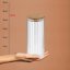 Borcan depozitare Dorothea sticla transparenta 22,5cm 9,0cm 1,1l