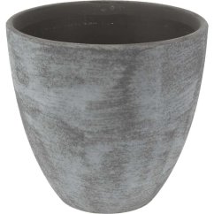 Ghivece din ceramica set 3 bucati gri