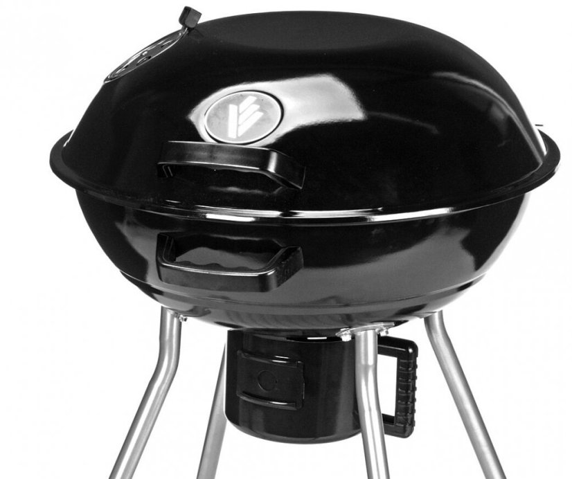 Gril na dřevěné uhlí kulový VAGGAN 56 cm - design.vady