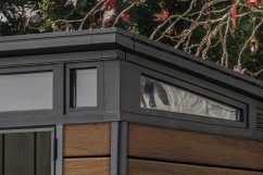 Casă de grădină Keter PENT Signature 9x7 nuc, cu podea