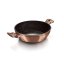 Pekáč kulatý s mramorovým povrchem a poklicí  28 cm Rosegold Metallic Line