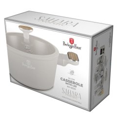 Kastrol s titanovým povrchem a poklicí 24 cm Sahara Nordic Collection