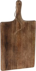 Doštička na krájanie servírovacie mangové drevo 43 x 23 cm