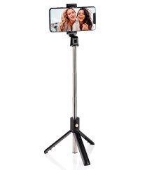 Selfie tyč na mobil so statívom s bluetooth