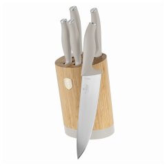 Sada nožů se stojanem BAMBOO 6 ks Sahara Collection Sada nožů se stojanem BAMBOO 6 ks Sahara Collection
