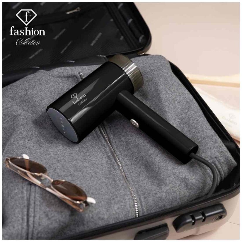 Ruční napařovač oděvů cestovní Black Rose Collection