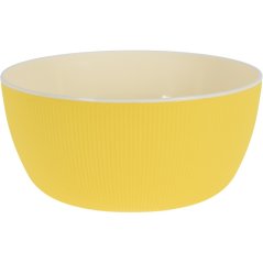 Plastová misa pr. 24 cm žltá