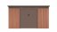 Casuta de gradina G21 GRAH 700 - 340 x 206 cm, maro