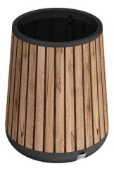 Jardinera de nogal Keter Deco Conic