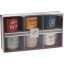 Set de căni de cafea colorate 260 ml cu decor 6 buc
