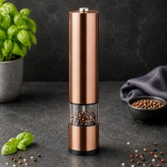 Mlýnek na sůl a pepř elektrický 22 cm Copper