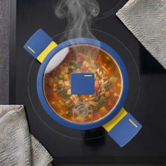 Sada hrnců s titanovým povrchem 6 ks 14-16-20 cm kolekce MIMONI