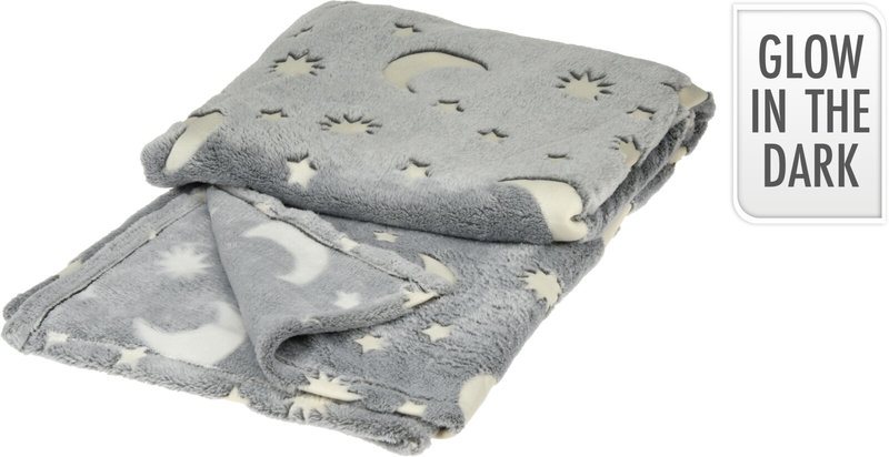 Deka mikroflanel svietiaca v tme 130 x 150 cm