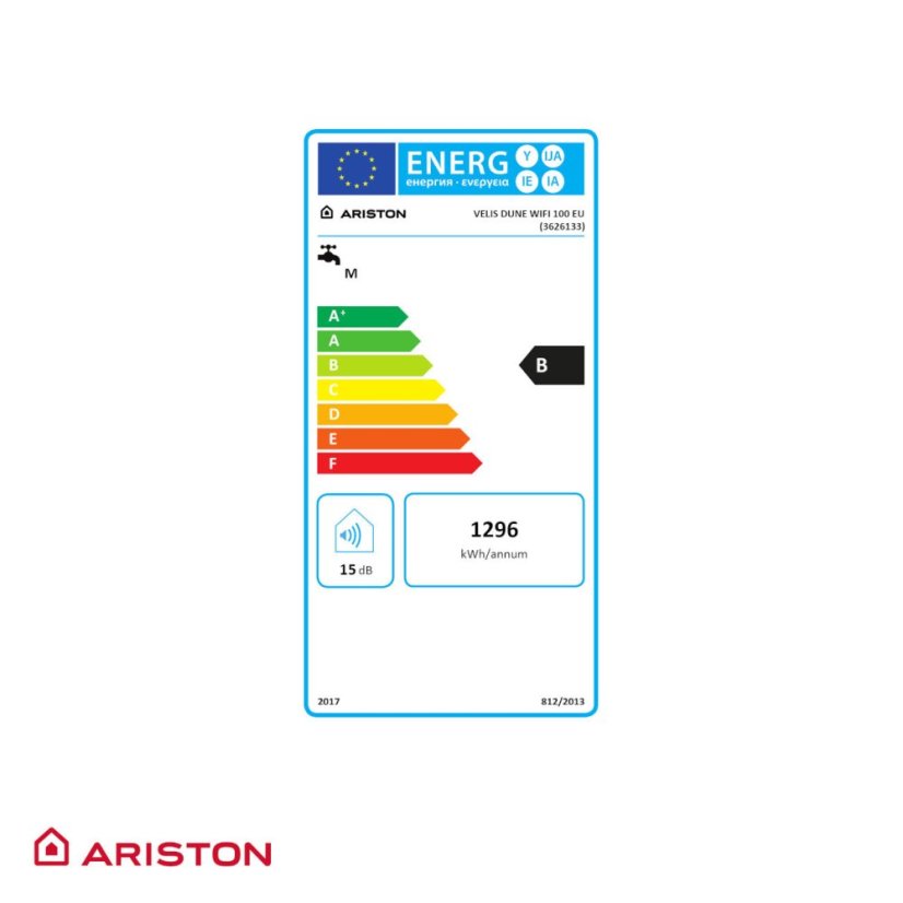 Boiler electric mediu 100 l orizontal / vertical VELIS DUNE WIFI 100 EU